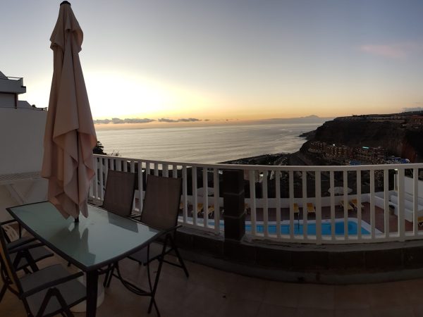 Byt s jedinečným výhledem k pronájmu v Amadores, Gran Canaria