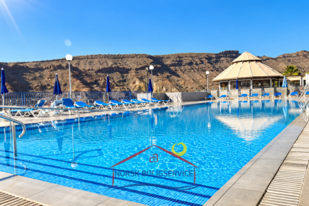 Koselig leilighet med havutsikt i Taurito, Gran Canaria